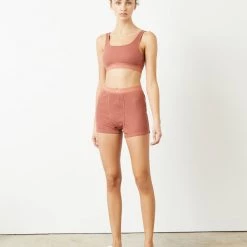 WSLY New Arrivals Sutton Ribbed Scoop Neck Bra