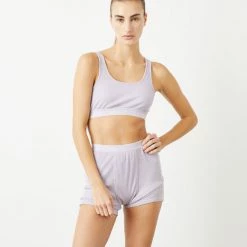 WSLY New Arrivals Sutton Ribbed Scoop Neck Bra