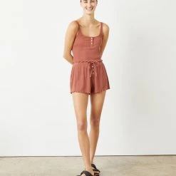 WSLY Hudson Henley Ribbed Tank