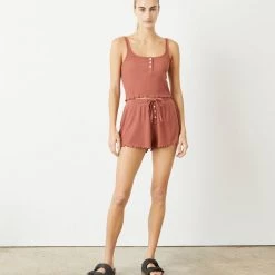 WSLY Hudson Henley Ribbed Short New Arrivals