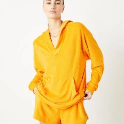 WSLY Eco Terry Hooded Tunic