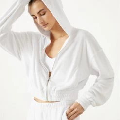 WSLY New Arrivals Eco Terry Zip Up Hoodie