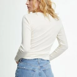 WSLY Clothing Rivington Ribbed Long Sleeve Top