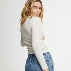 WSLY Clothing Rivington Ribbed Long Sleeve Top