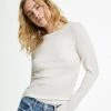 WSLY Clothing Rivington Ribbed Long Sleeve Top