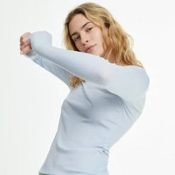 WSLY Rivington Ribbed Long Sleeve Top