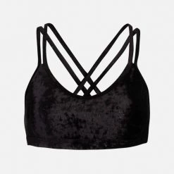 Beyond Yoga Clothing Crushed Alloy Double Back Bra