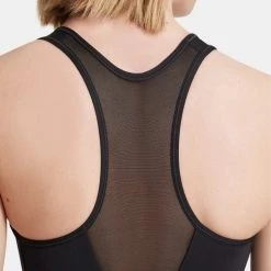 Nike Dri Fit Swoosh Zip Front Bra Clothing