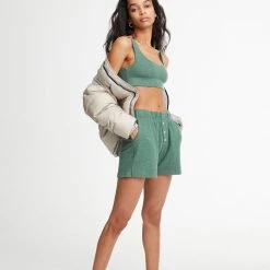 DONNI. Sweater Henley Short Clothing