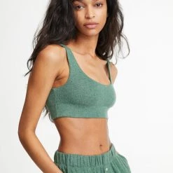 DONNI. Sweater Bra Top