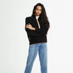 DONNI. Clothing Polar Fleece 1/2 Zip