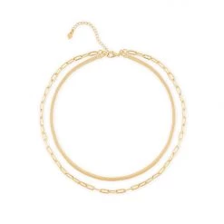 Alexa Leigh Double Down Layering Necklace
