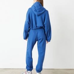 DONNI. Vintage Fleece Cropped Hoodie