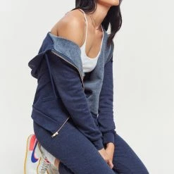 Aviator Nation Clothing Bolt Zip Hoodie