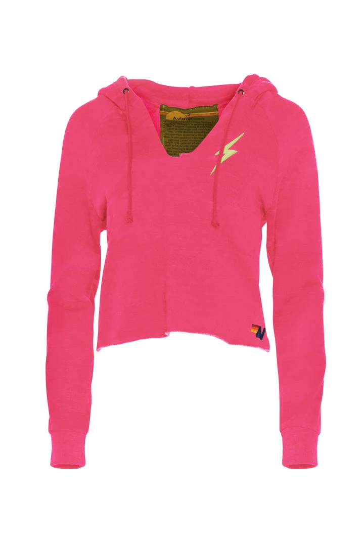 Aviator Nation Bolt Stitch Split Hoodie 5 Aviator Nation Bolt Stitch Split Hoodie