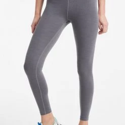 Beyond Yoga Clothing Heather Rib High Waisted Midi Legging