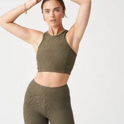 Twenty Montréal Clothing Bali Tiger 3D Crop Bra