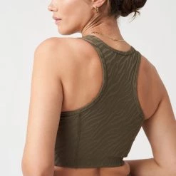 Twenty Montréal Clothing Bali Tiger 3D Crop Bra