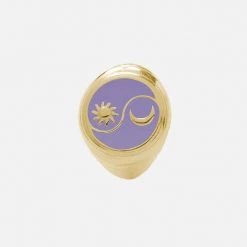 Wilhelmina Garcia Sparkling Eclipse Pinky Ring Accessories