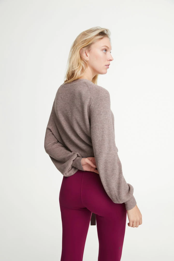 Le Ore Lodi Pointelle Knit Wrap Cardigan Clothing 4 Le Ore Lodi Pointelle Knit Wrap Cardigan Clothing