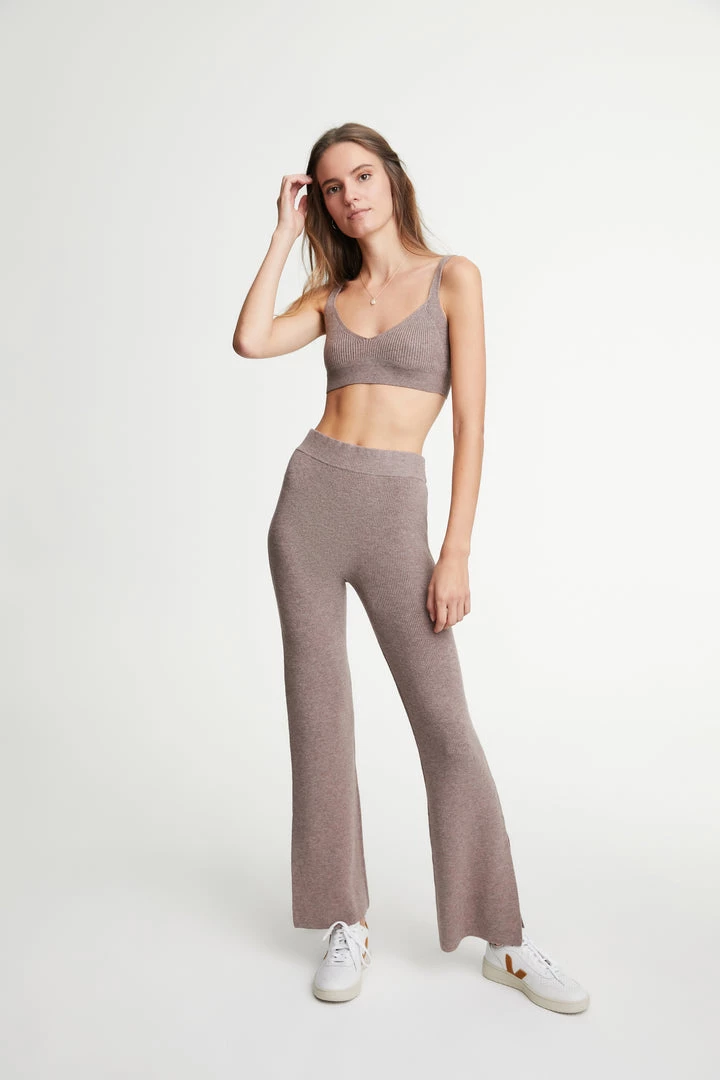 Le Ore Lodi Ribbed Knit Pant 1 Le Ore Lodi Ribbed Knit Pant