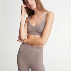 Le Ore Lodi Pointelle Knit Bra