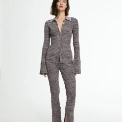 Le Ore Clothing Rimini Collared Cardigan