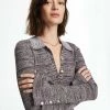 Le Ore Clothing Rimini Collared Cardigan