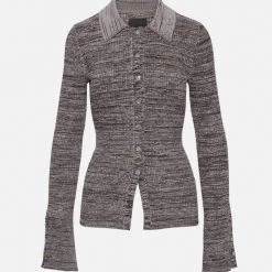 Le Ore Clothing Rimini Collared Cardigan