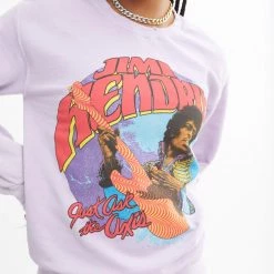Madeworn Jimi Hendrix Crew Fleece