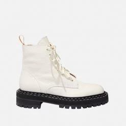 Proenza Schouler Calf Lace Up Boot