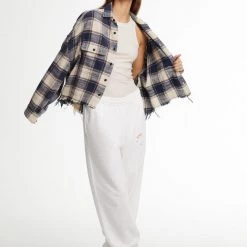 R13 Clothing Cropped Work Shirt