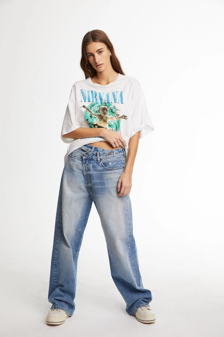 R13 Clothing Wide Leg Crossover