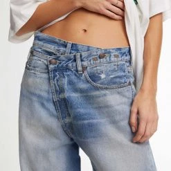 R13 Clothing Wide Leg Crossover