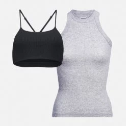 WSLY Tops Rivington Ribbed Tank & Bra Kit