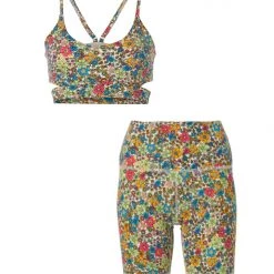 Sincerely Jules For Bandier The Rowan Bra & Bryn Biker Kit