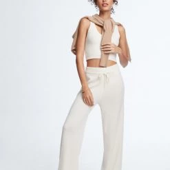 Le Ore Palermo Cashmere Wide Leg Pant Clothing