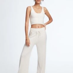 Le Ore Palermo Ribbed Cashmere Tank Clothing