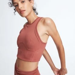 New Balance X Bandier Corset Tank Bra