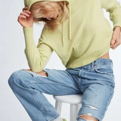 Le Ore Palermo Cashmere Hoodie Clothing