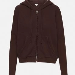 Sincerely Jules For Bandier The Juniper Zip Up Hoodie