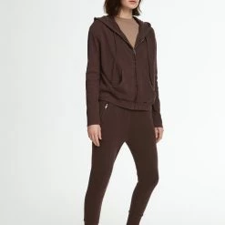 Sincerely Jules For Bandier The Juniper Zip Up Hoodie
