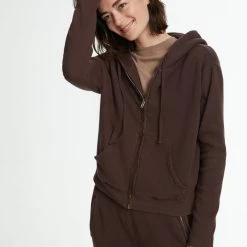 Sincerely Jules For Bandier The Juniper Zip Up Hoodie