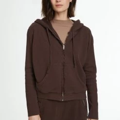 Sincerely Jules For Bandier The Juniper Zip Up Hoodie