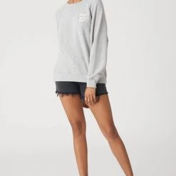 Sincerely Jules For Bandier The Juniper Crewneck Sweatshirt 8 Sincerely Jules For Bandier The Juniper Crewneck Sweatshirt