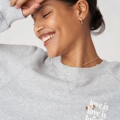 Sincerely Jules For Bandier The Juniper Crewneck Sweatshirt