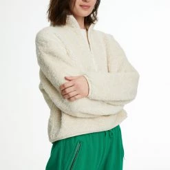 Sincerely Jules For Bandier The Holly Half Zip Sweatshirt
