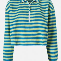 Sincerely Jules For Bandier Holly Half Zip Sweatshirt New Arrivals