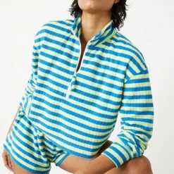 Sincerely Jules For Bandier New Arrivals The Terry Stripe Kit