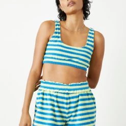 Sincerely Jules For Bandier New Arrivals The Terry Stripe Kit